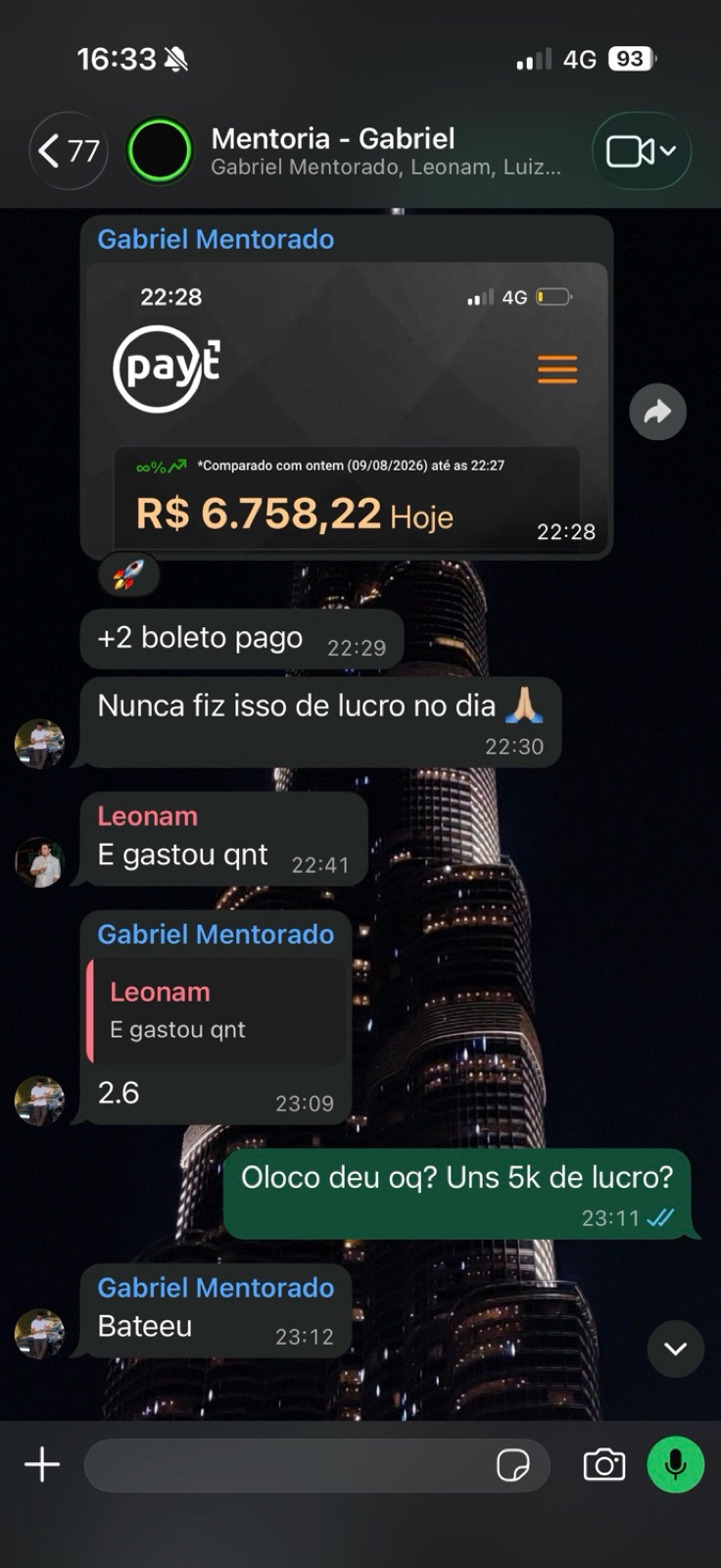 Relato 2 de quem roda o modelo